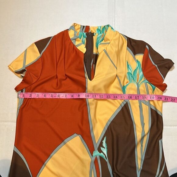 Vintage Nani of Hawaii maxi dress size 16 - Picture 11 of 12